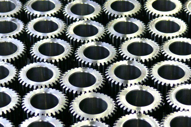Completed gears