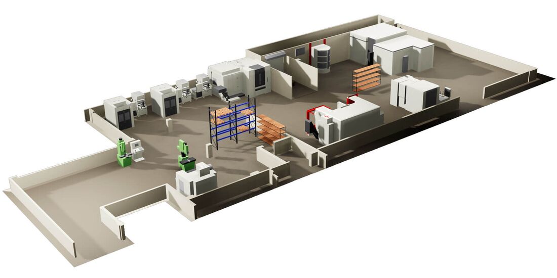 The milling shop