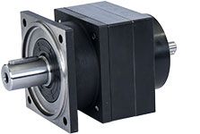 Planetary gearbox with inout shaft