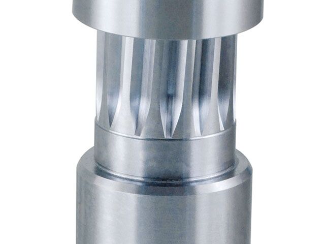 Spline shaft connection