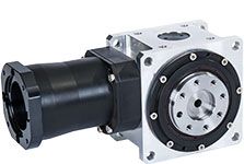 Hypoid gearbox with robot flange