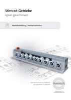 Spur gearboxes - Instruction manual