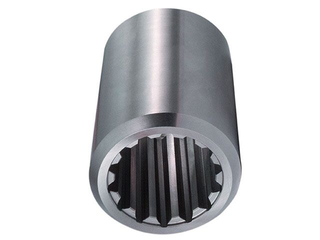 Spline shaft connection