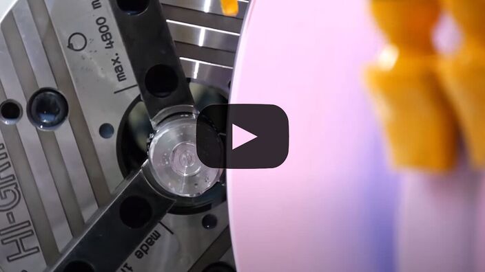 Grinding of a polygon - Video