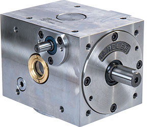 In-line bevel differential modulation gearbox KD
