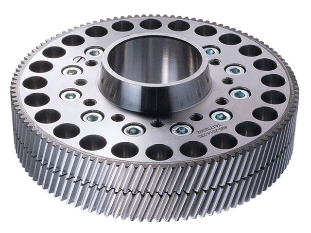 helical gear, adjustable